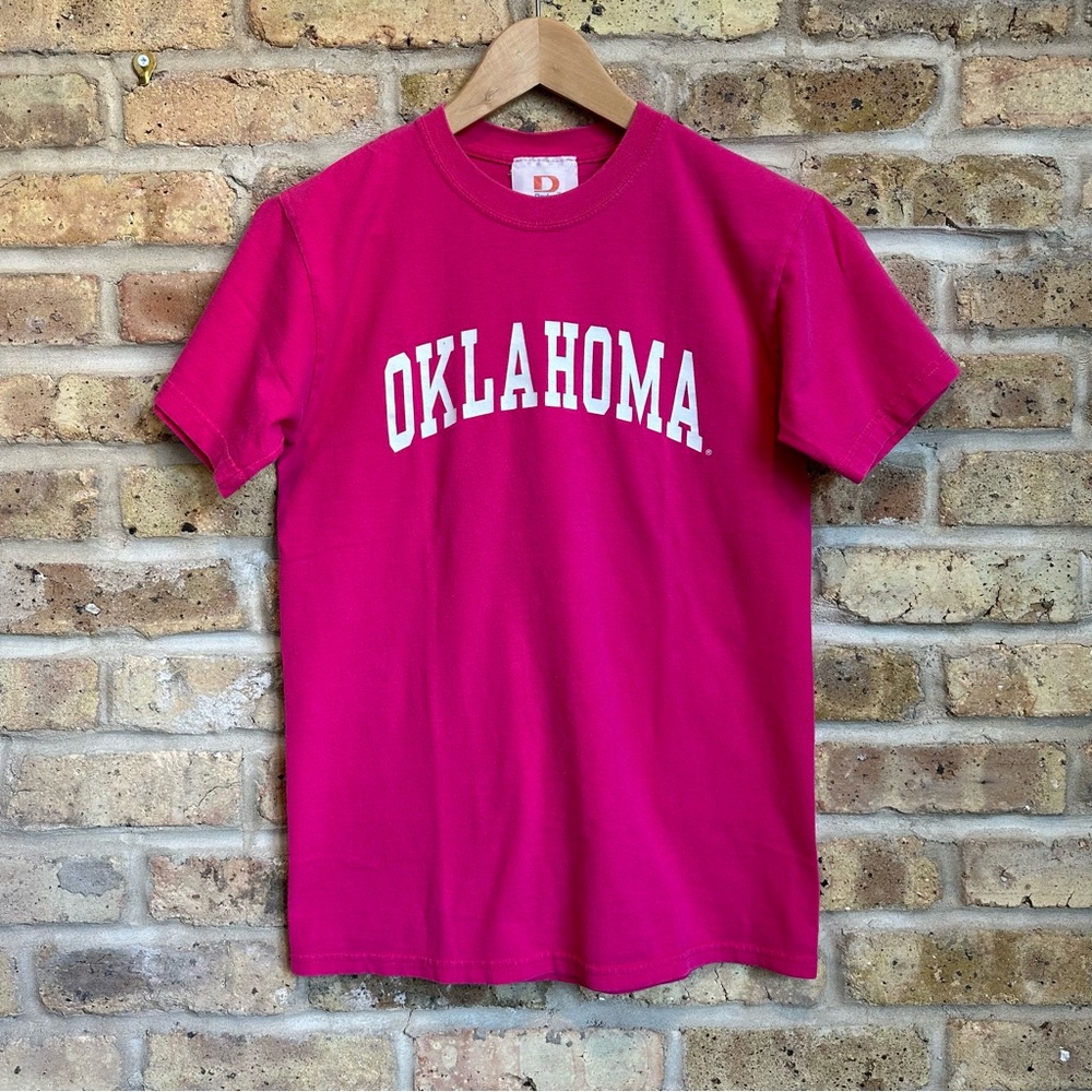 VINTAGE Oklahoma Hot Pink T-Shirt